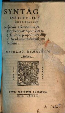 Syntagma institutionum christianarum