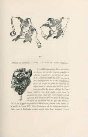 VI Époque de Genrokou. - Kórin. - Éclosion de l'école vulgaire