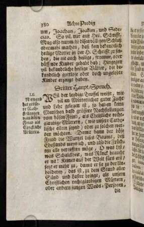 380-383, Dritter Haupt-Spruch. Weil der leydige ...