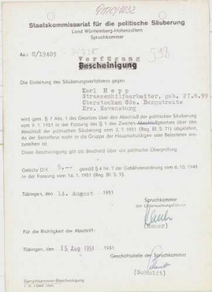 Hepp, Karl