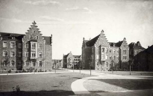 Städtisches Klinikum. Krankenhausareal