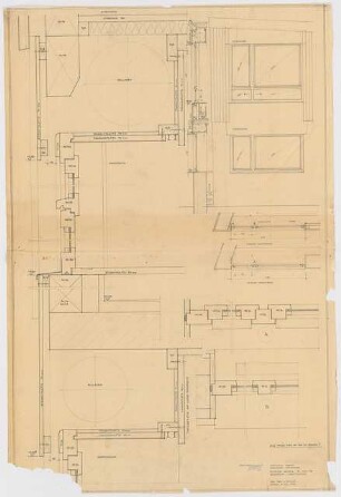 Haus und Garten Paepke, Hofgeismar-Carlsdorf: Fenster in Wohnzimmer und Arbeitszimmer 1:10, 1:1