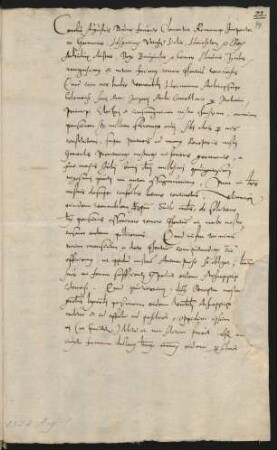 Kaiser Karl V.: Schuldurkunde über 6000 Goldgulden jährlicher Rente, zu zahlen von der Stadt Antwerpen an Erzbischof Hermann von Köln, Köln 5.1.1531 (Aktenkopie mit Notizen von 1552)