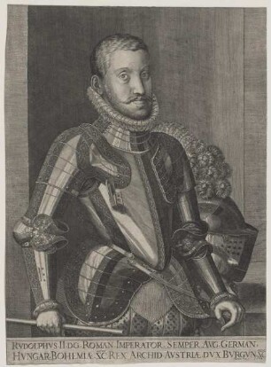 Bildnis des Rvdolphvs II., Kaiser des Römisch-Deutschen Reiches