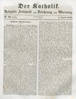 429-432 Kirchliche Mittheilungen