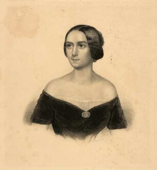 Hüssener, Auguste: Porträt Caroline Meyer