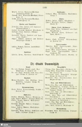 D) Stadt Dommitzsch