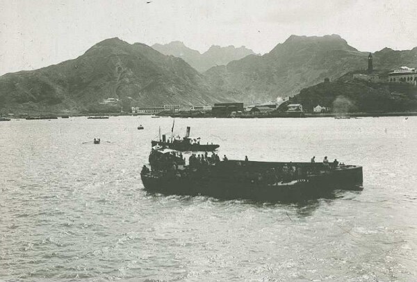 Steamer point près d'Aden.