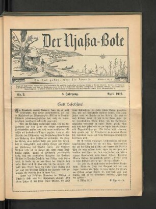Nr. 2. April 1912.