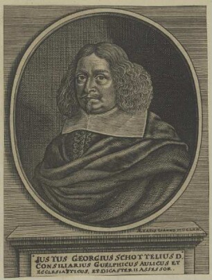 Bildnis des Iustus Georgius Schottelius