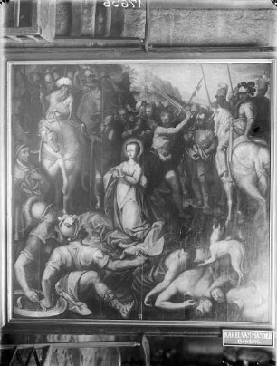 Die Enthauptung der heiligen Katharina