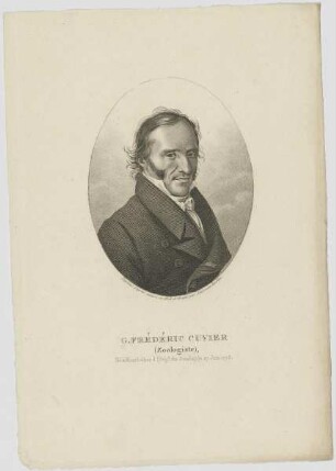 Bildnis des G. Frédéric Cuvier