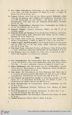 Zinn (Nr. 24-32)