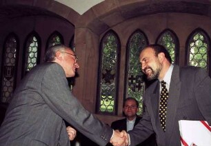 Freiburg im Breisgau: Empfang für Prof. Dr. Thomas Halik, tschechischer Theologe