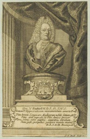 Bildnis des N. Scultze