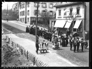 Hochzeitszug in Sankt Georgen