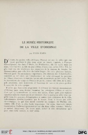 8: Le musée historique de la ville d´Obernai