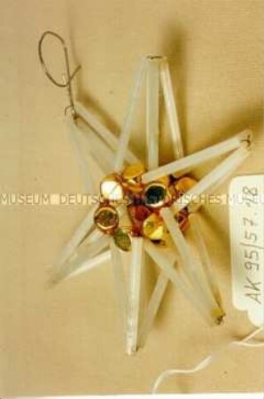 Gablonzer Christbaumschmuck - Stern