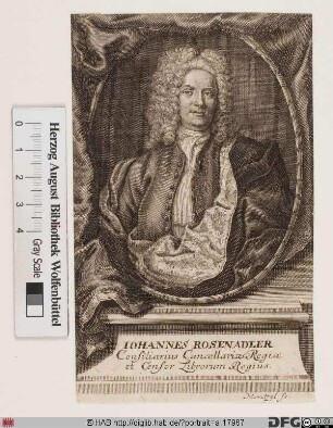 Bildnis Johan Upmarck af Rosenadler