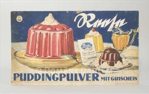Reklameschild "Reese Puddingpulver"
