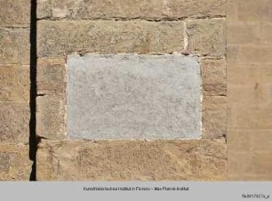 Inschrift der "Signori Otto di Guardia e Balia della città di Firenze"