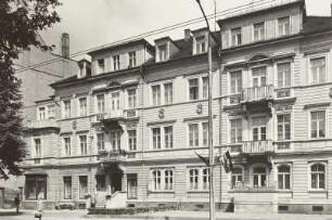 Dresden-Neustadt. Antonstraße 14 und 16. Straßenseite