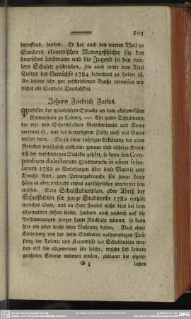 Johann Friedrich Facius