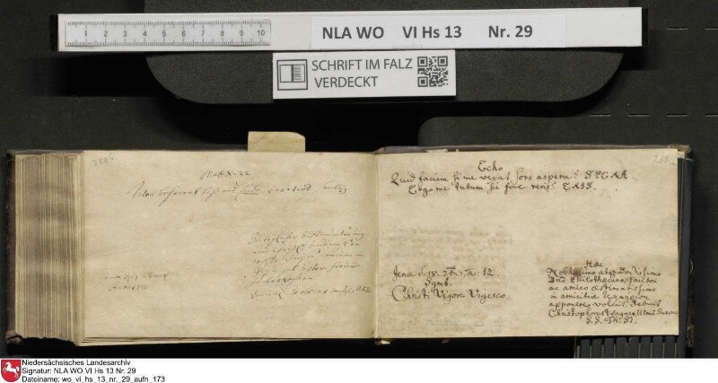 Stammbuch des Gottfried Crusius (Cruse) aus Stendal
