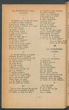 La farádula pasa : Canción