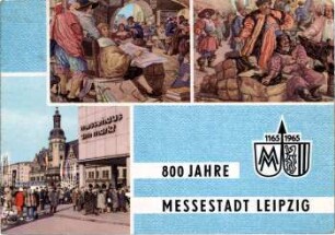 800 Jahre Messestadt Leipzig