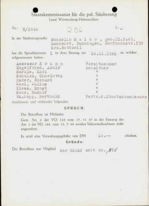 Maier, Wendelin