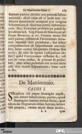 De Matrimonio.