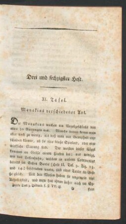 Drei und sechzigster Heft.