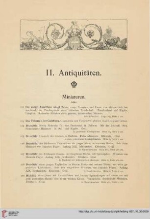 Miniaturen (Nr. 102 - 117)