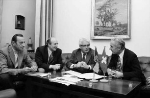 Freiburg: Regierungspräsidium; Besuch einer Schweizer Delegation aus Aarau