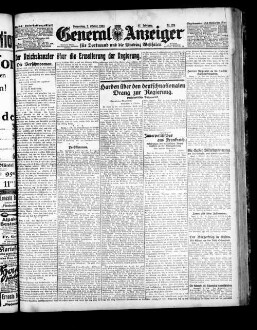 General-Anzeiger für Dortmund und die Provinz Westfalen. 1890-1926