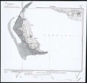 Meßtischblatt 200 : Nieblum, 1880 : Nieblum. - Aufn. 1878. - 1:25000. - [Berlin]: Reichsamt für Landesaufnahme, 1880. - 1 Kt.