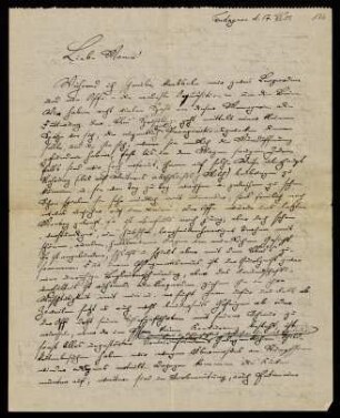 Brief an Mama, 17.06.1909, Tendaguru