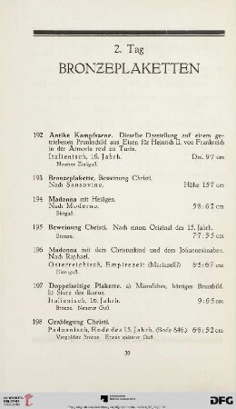 2. Tag (Nr. 192-367)