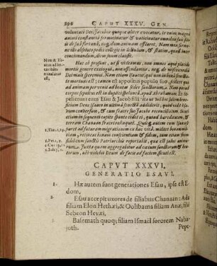 Caput XXXVI. Generatio Esaui.