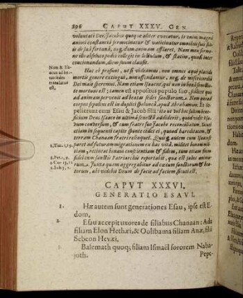 Caput XXXVI. Generatio Esaui.