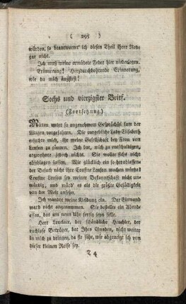 Sechs und vierzigster Brief. (Fortsetzung.) - Neun und vierzigster Brief. Fräulein Howe an Clarissa.