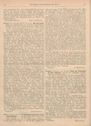 248 [Rezension] Hempel, Joh., Gebet und Frömmigkeit im Alten Testament