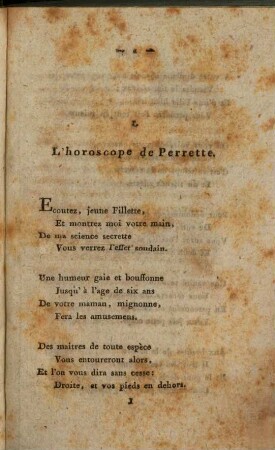 Polymnie ou choix de poësies françoises
