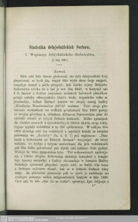 Statistika delnjoluziskich Serbow