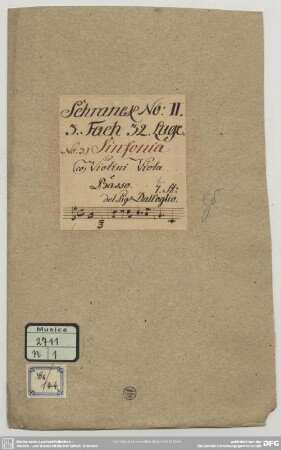 Symphonies - Mus.2711-N-1a : strings, bc - G