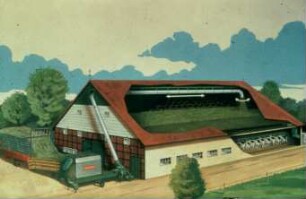 Fotografie: Betriebsgebäude, Stallsystem, Lagertechnik, Heu, Belüftungstrocknung