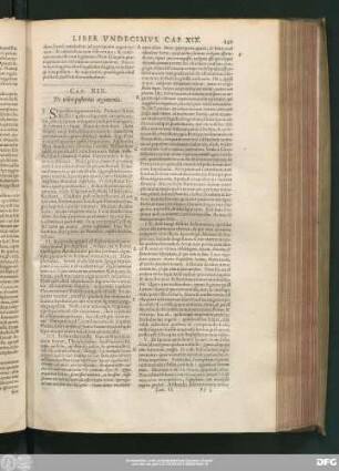Cap. XIX. De tribus postremis argumentis.