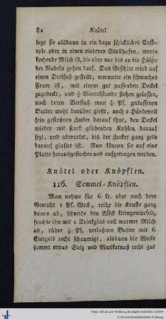Knötel oder Knöpflen.