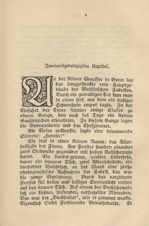 Zweiundzwanzigstes Kapitel